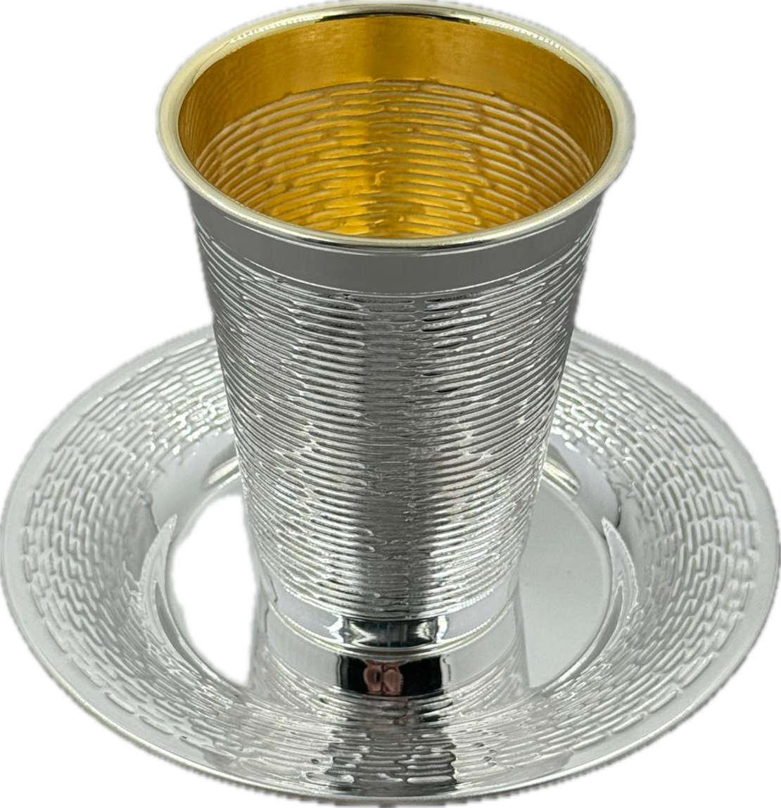 סט כוס בלז ריקוע פסים לרוחב