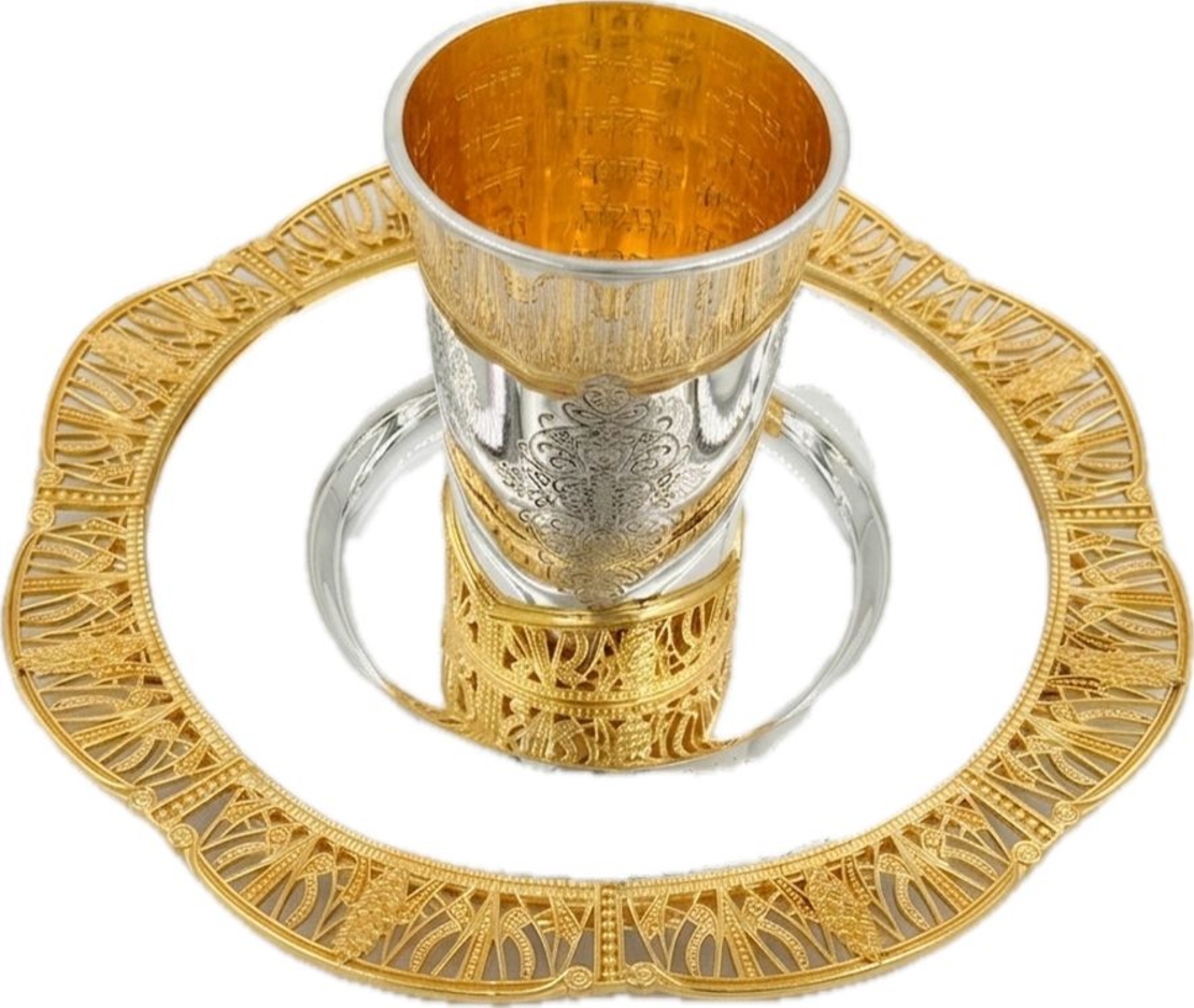 סט נהרות בראשית יציקות זהב