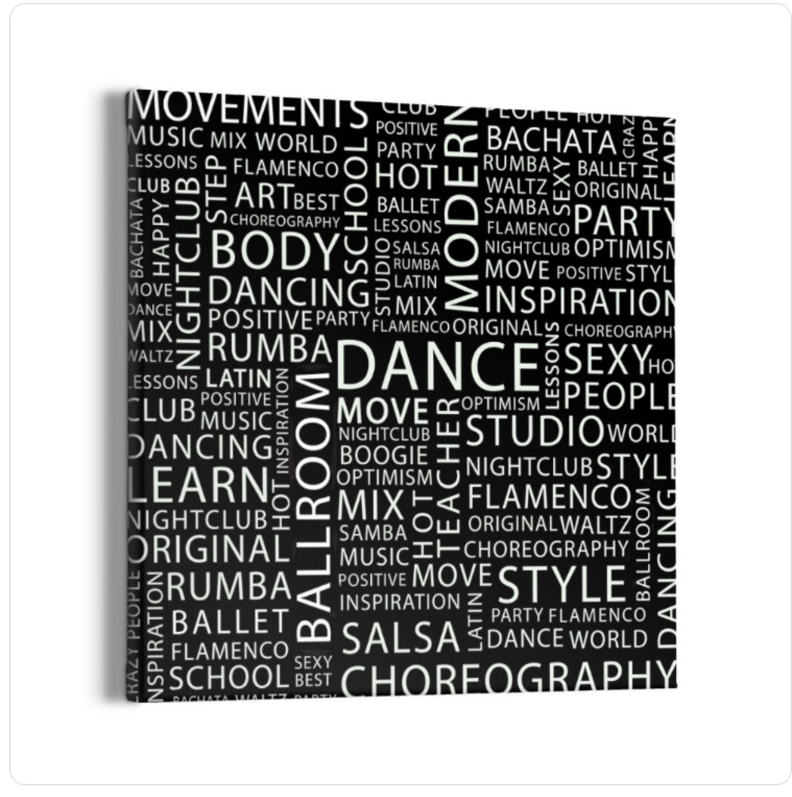 LOVELA ציור קיר |  Dance Mix design