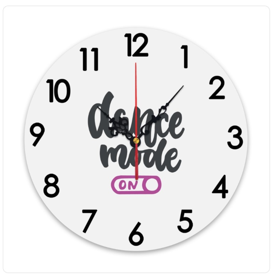 LOVELA שעון קיר | Dance mode design