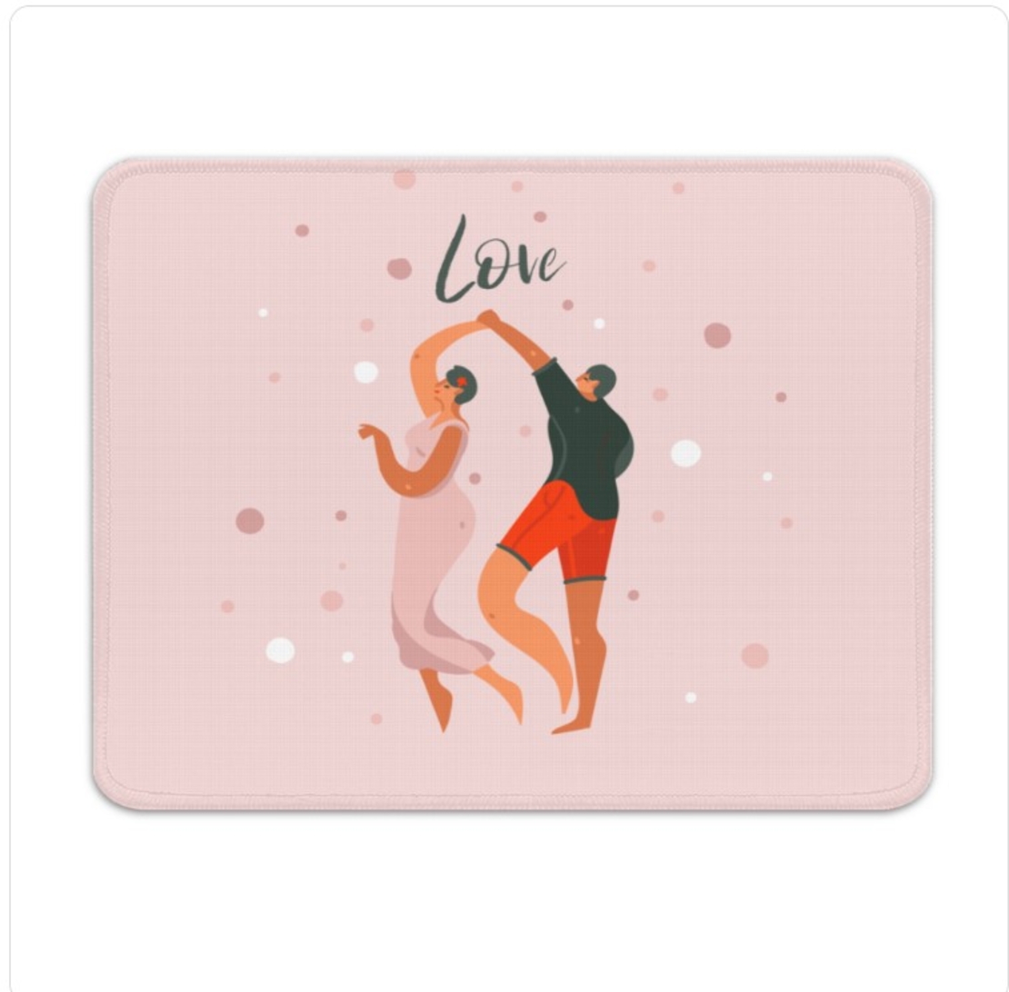 LOVELA Mouse Pad | Dance Lovers design