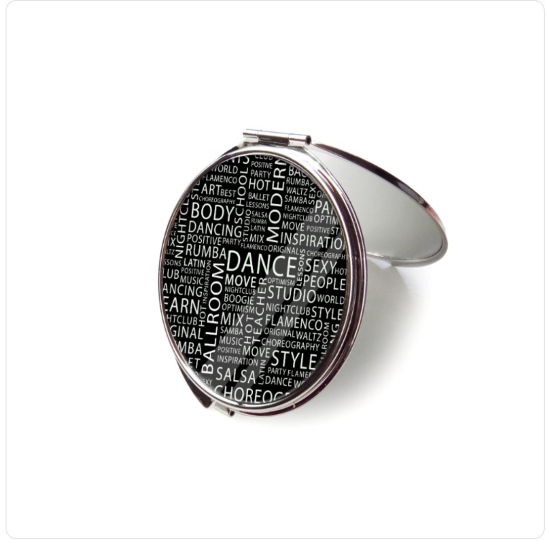 LOVELA Beauty Pocket Mirror | Dance Mix design