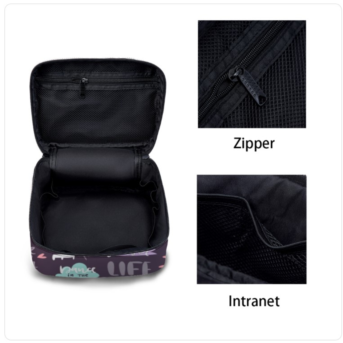 LOVELA Cosmetic Bag | Dance Life design