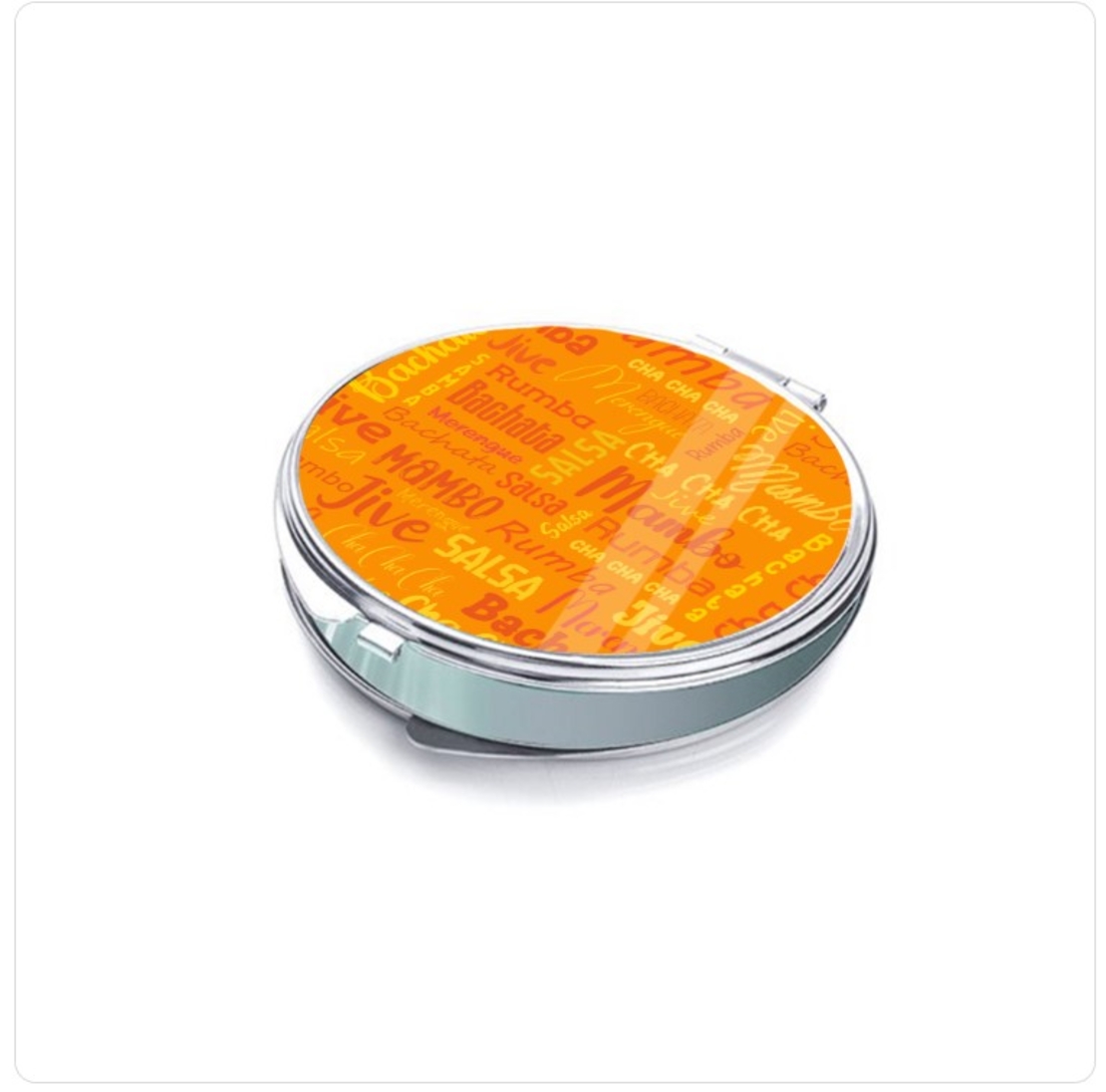 LOVELA Beauty Pocket Mirror |  Latin Dances design