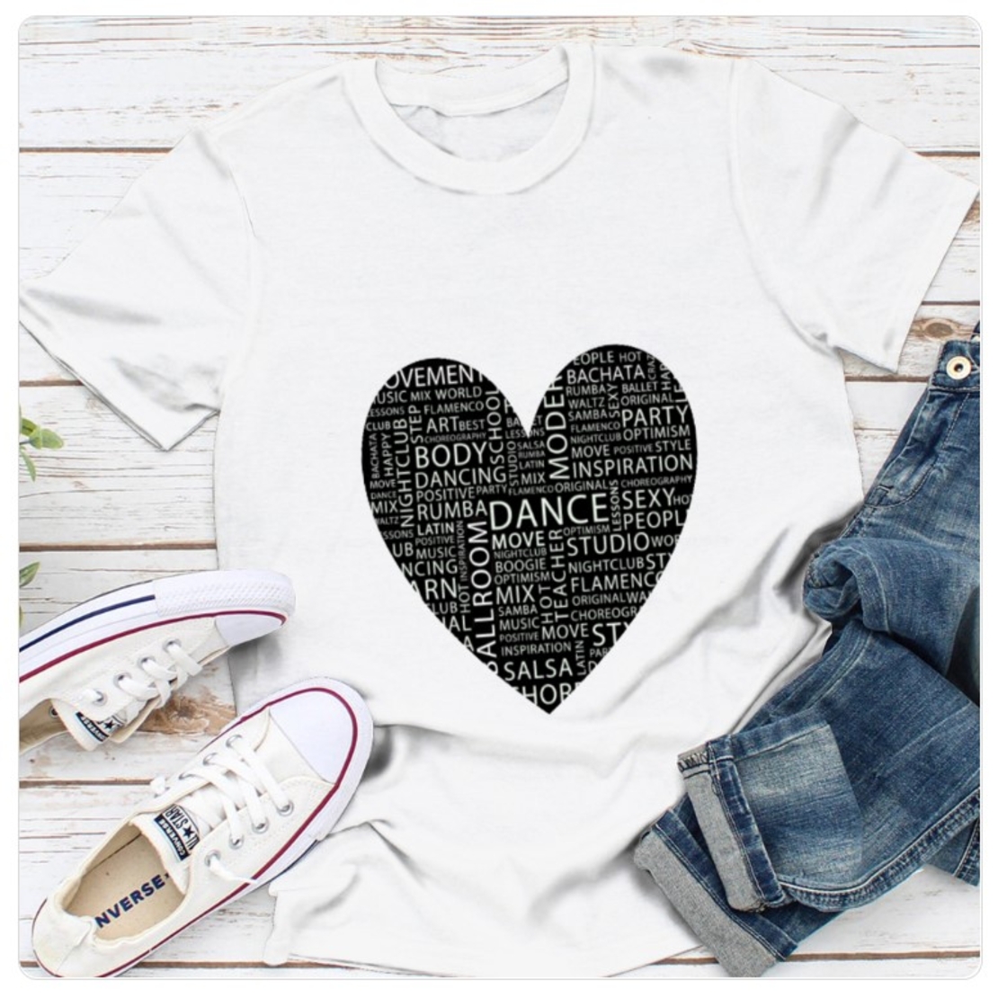 LOVELA Woman T-shirt | Heart of dance