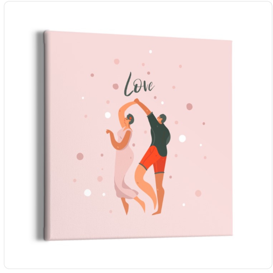 LOVELA ציור קיר |  Dance lovers design