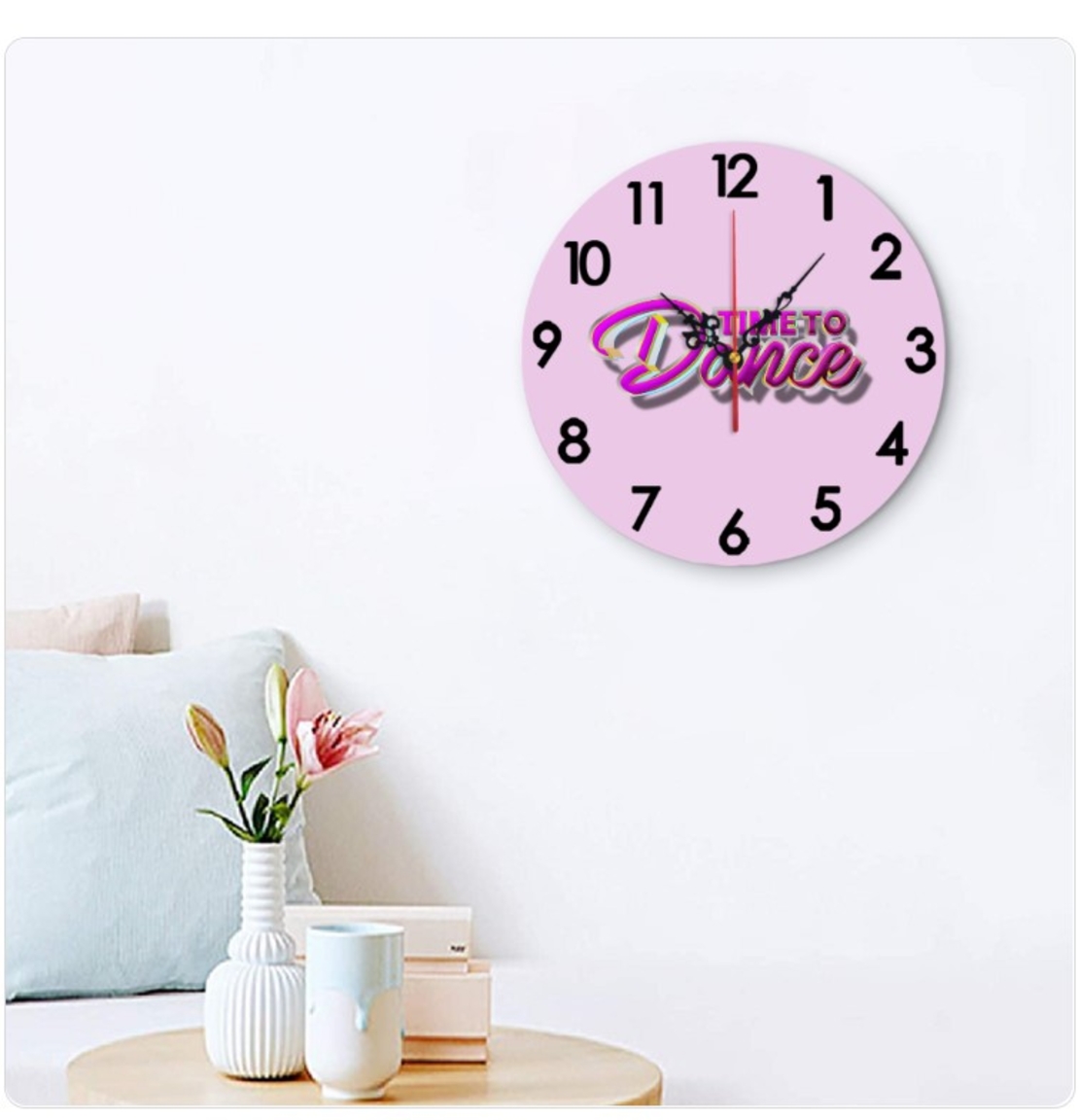 LOVELA שעון קיר | Time to dance design