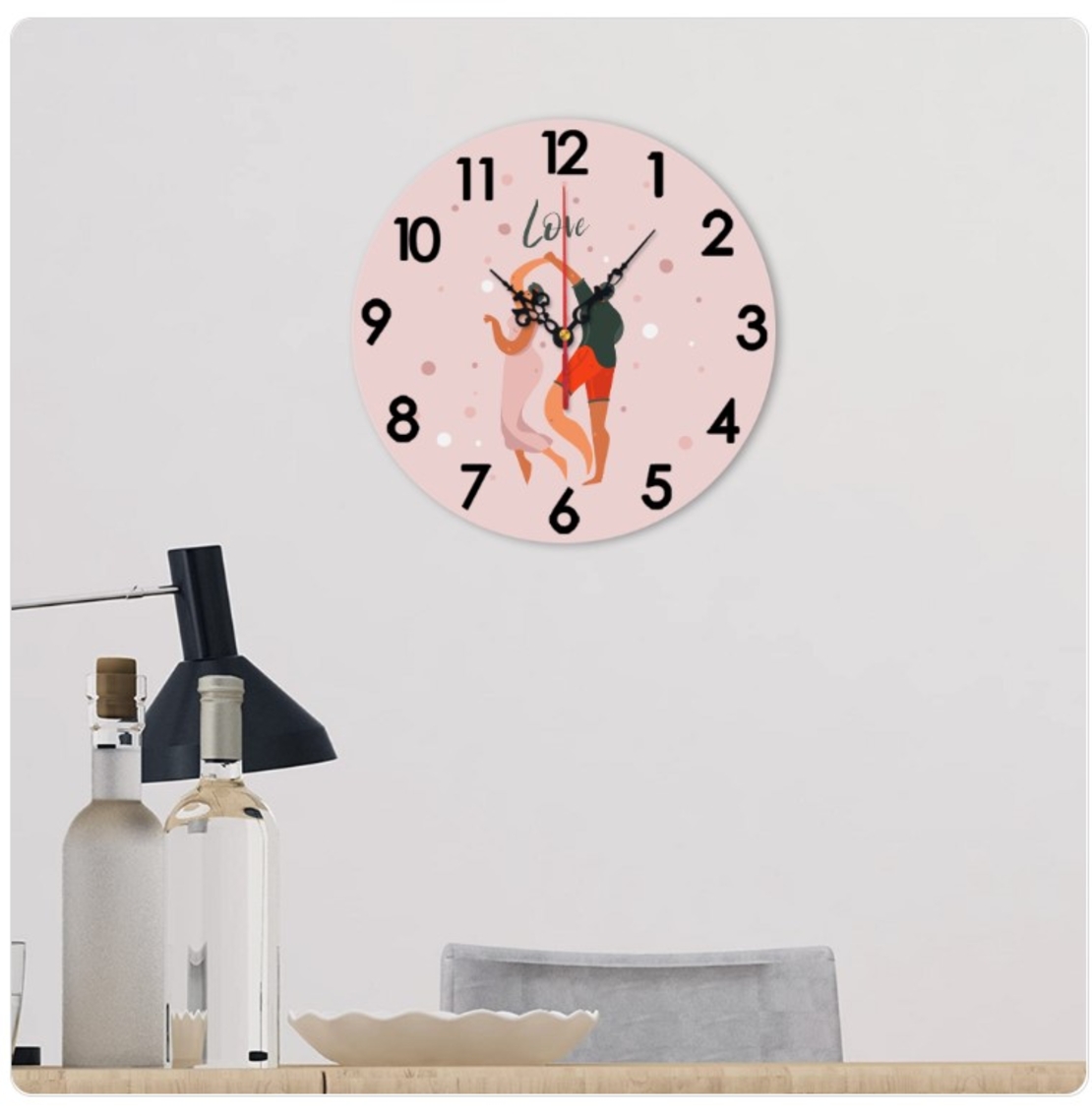 LOVELA שעון קיר | Dance lovers design