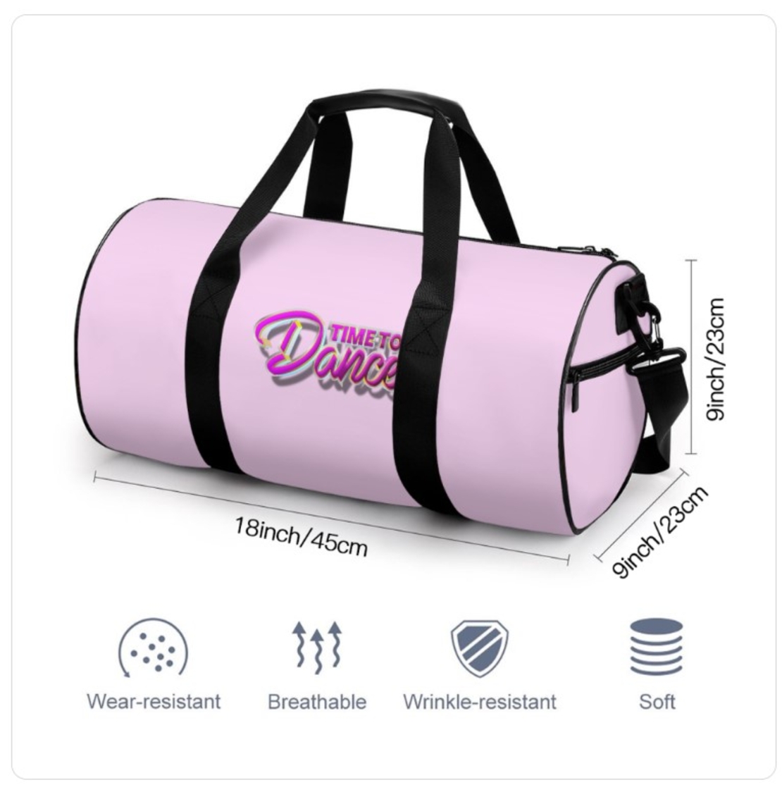LOVELA Studio Bag | Time to dance pink design