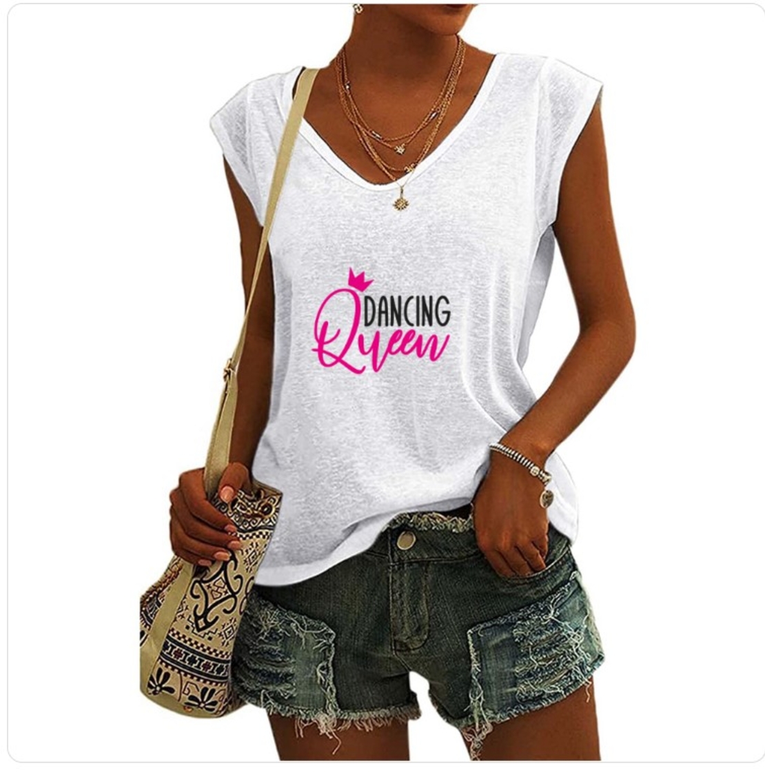 LOVELA Woman T-shirt | Dancing queen