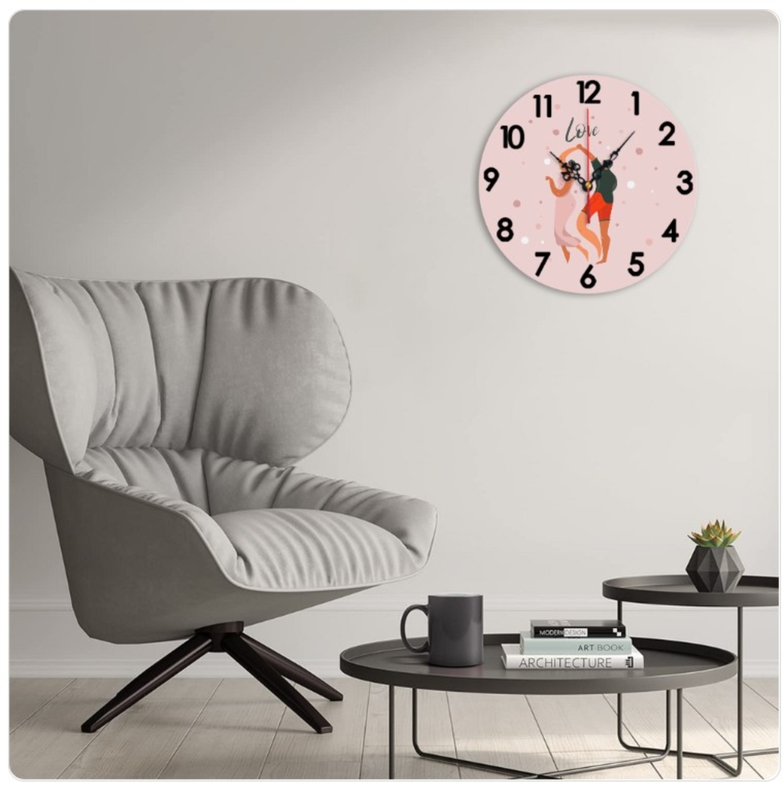 LOVELA שעון קיר | Dance lovers design