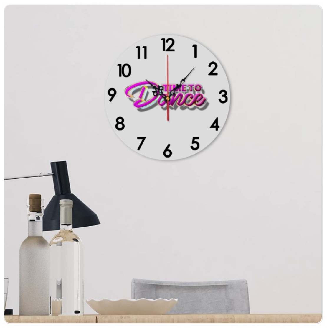 LOVELA שעון קיר | Time to dance design