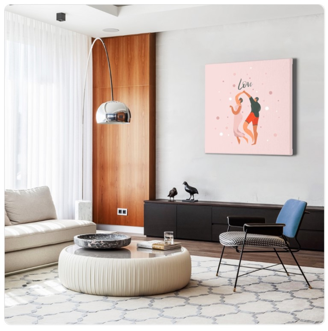 LOVELA ציור קיר |  Dance lovers design