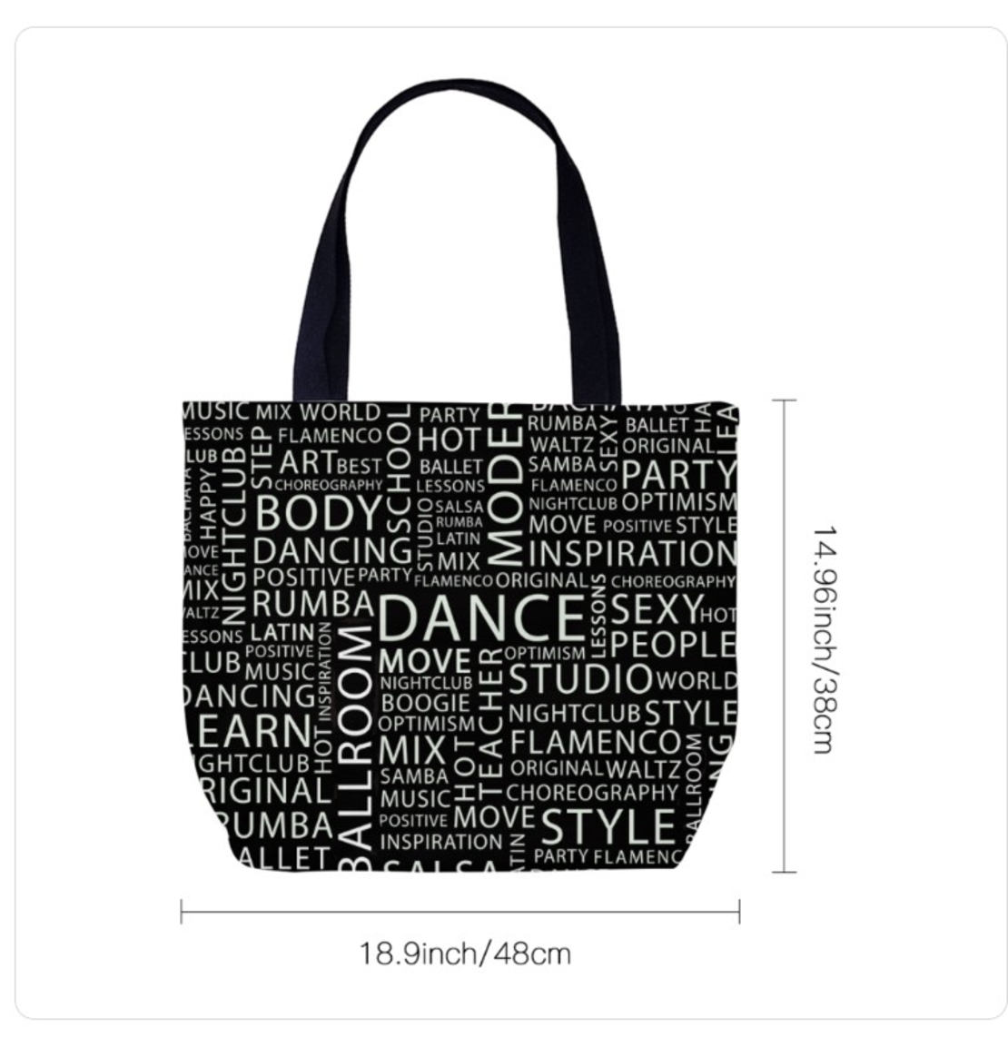 LOVELA Shopping bag | Dance Mix design