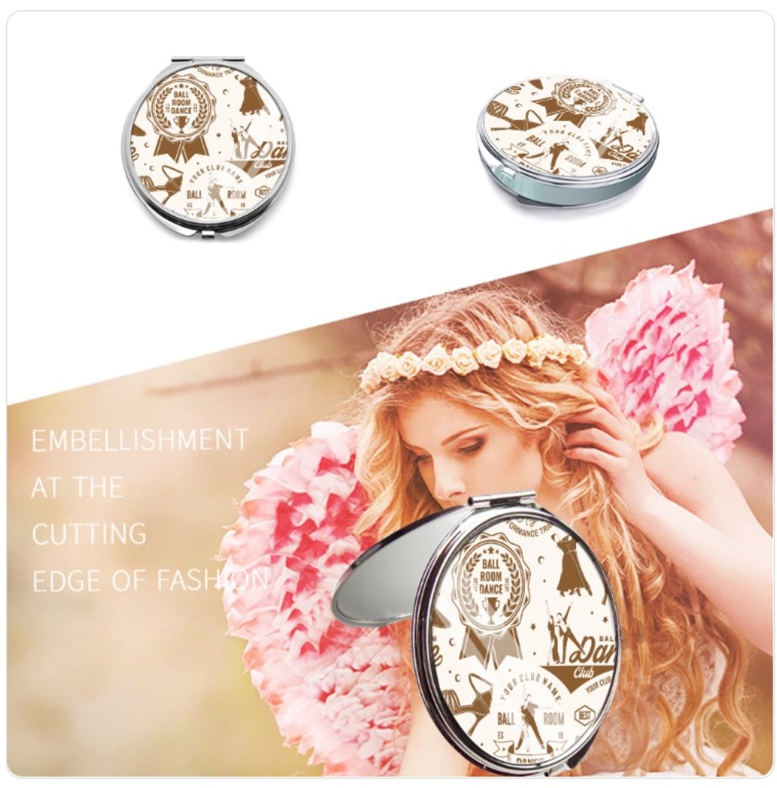 LOVELA Beauty Pocket Mirror | Ballroom Dance club design