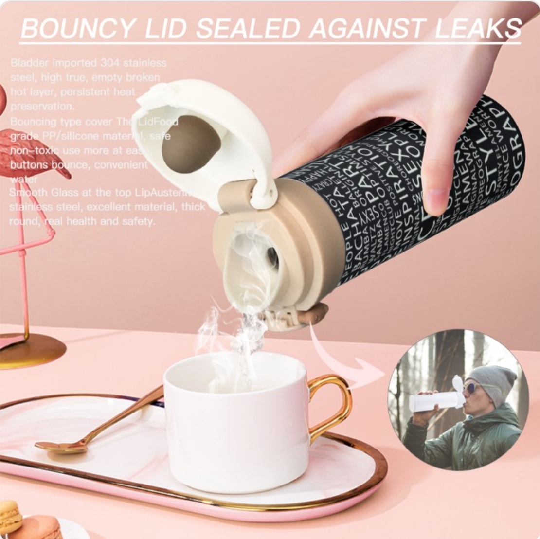 LOVELA Sport Tumbler | Dance Mix design