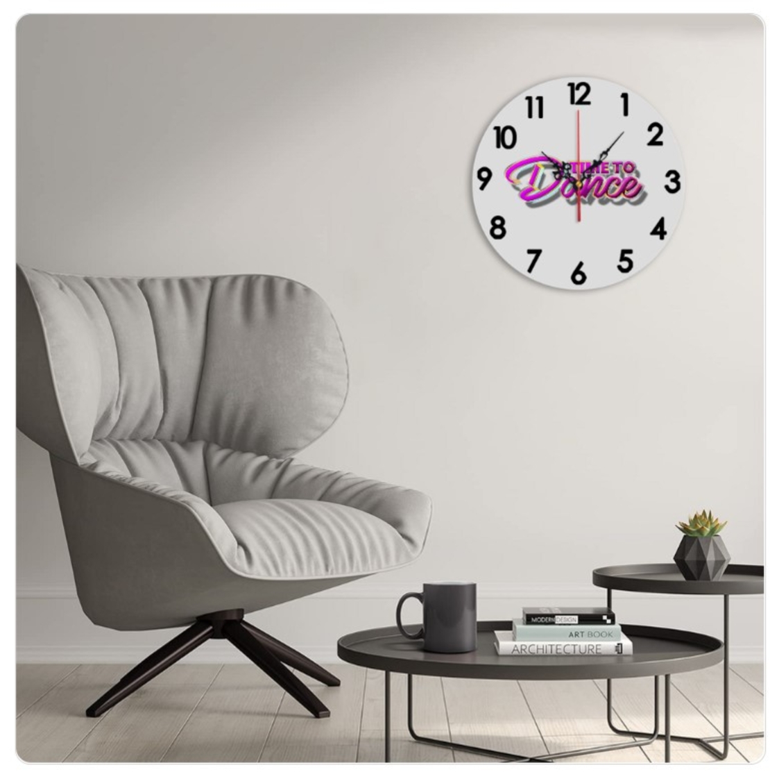 LOVELA שעון קיר | Time to dance design