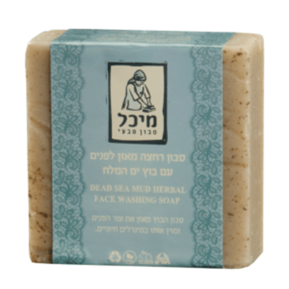 סבון רחצה מאזן לפנים בוץ ים המלח