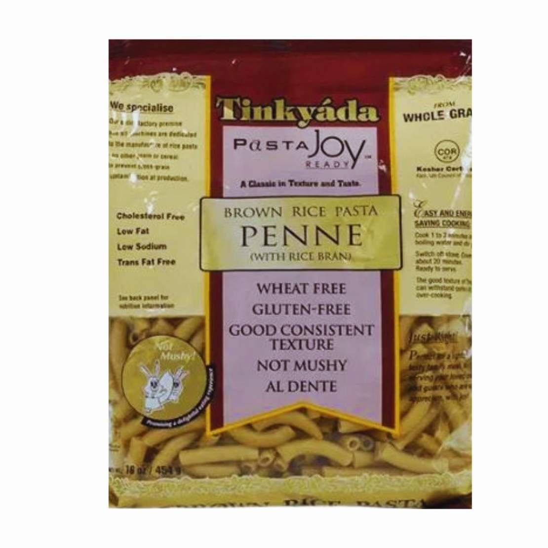 Tinkyada אטריות פנה על בסיס אורז חום מלא