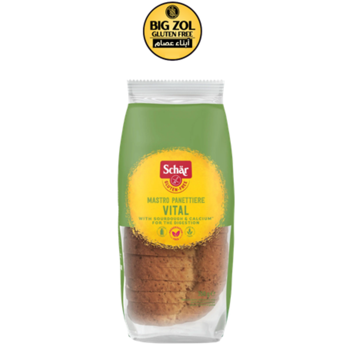 خبز فيتال مقطع –Schar