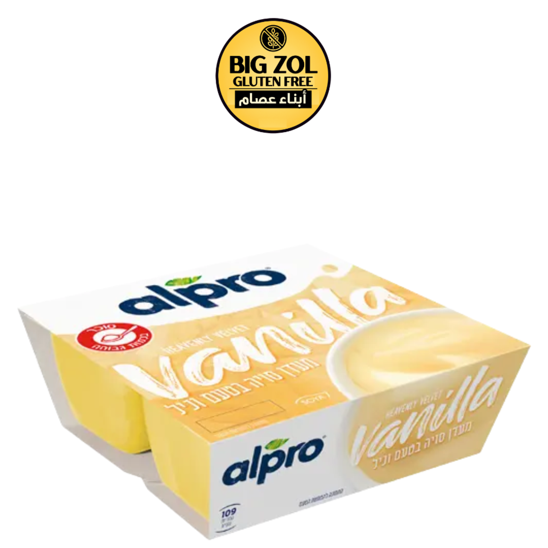 محلى صويا ألـبرو فانيل - 4 علب