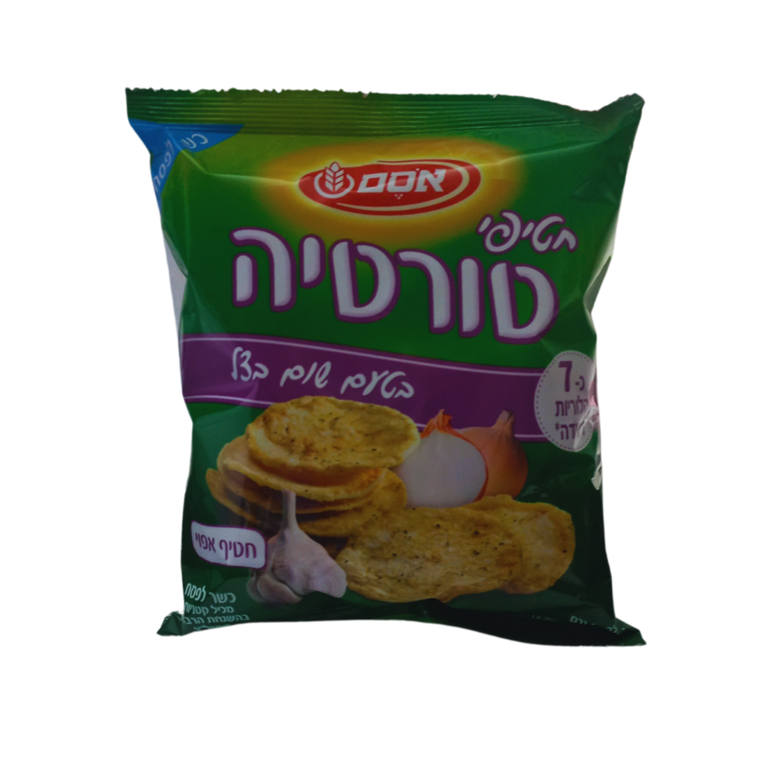 חטיפי טורטיה בטעם שום בצל