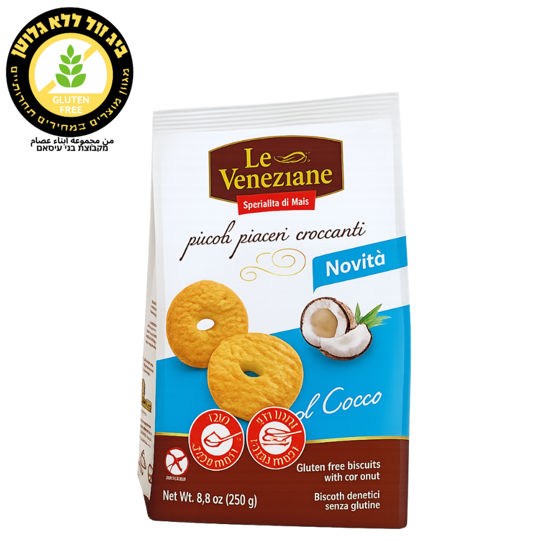 LE VENEZIANE بسكويت جوز الهند