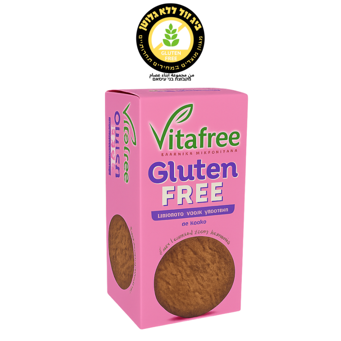 vita free بسكويت بطعم الكاكاو