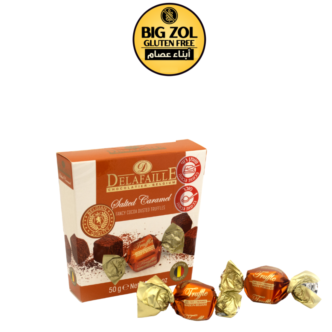شوكولاتة ترافل ديلفايلا بالكراميل المملح