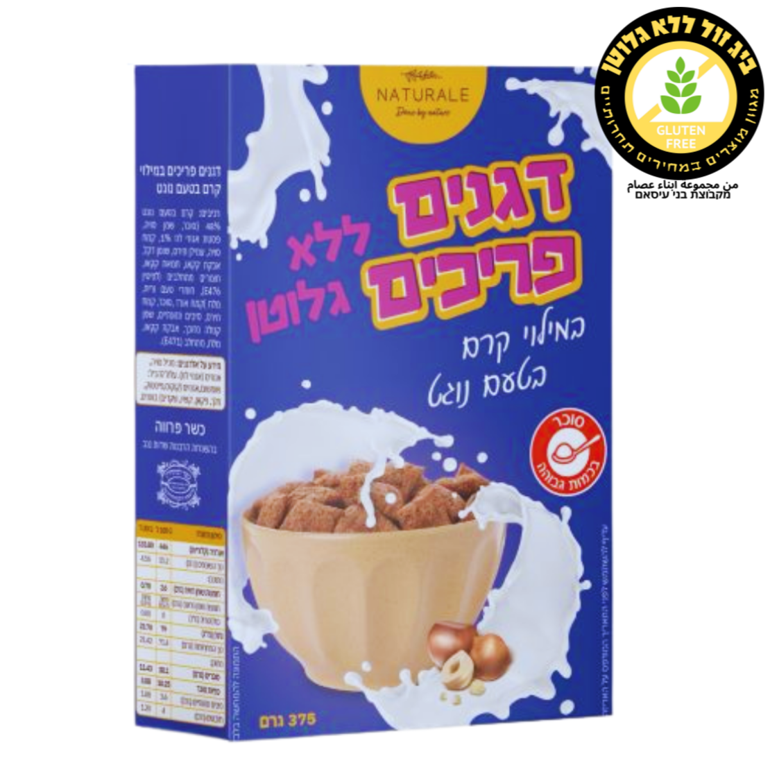 حبوب محشوة بكريم الكراميل