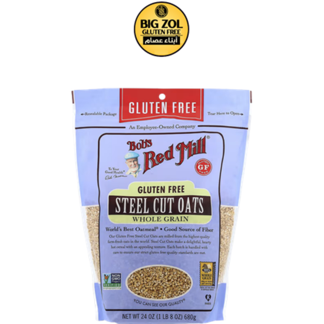 Bob's Red Mill شوفان مجروش ( بديل الفريكه)