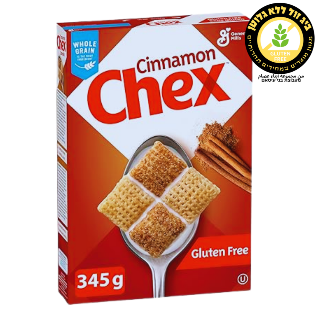 דגני בוקר chex בטעם קינמון