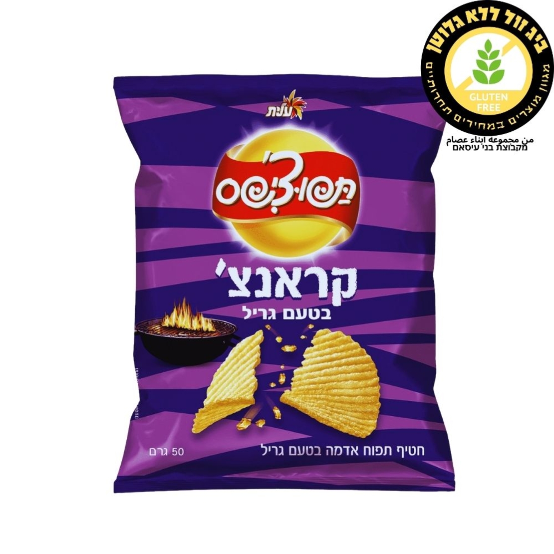 תפוצ'יפס קראנצ' גריל שטראוס