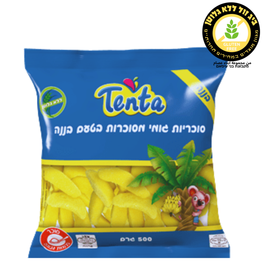 Tenta سكاكر الموز - 500 غرام