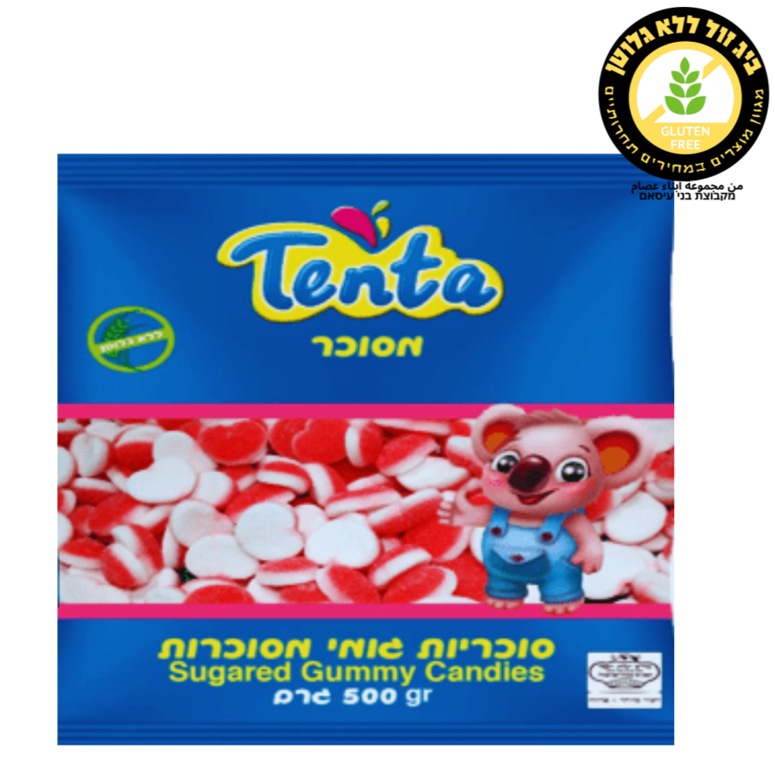 Tenta سكاكر بشكل قبعة-500 غرام