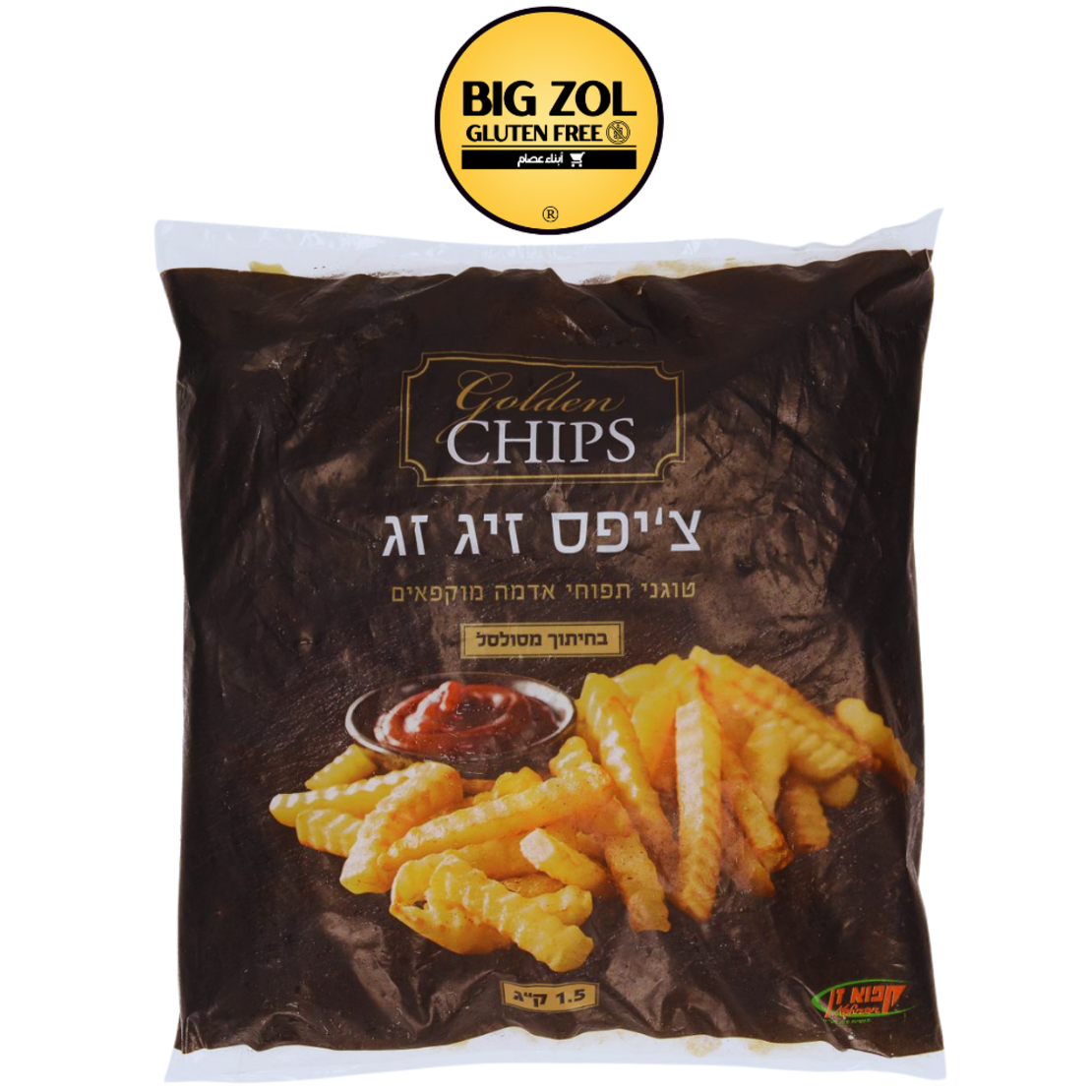 جولدن شيبس زيكزاك 2.5 (للقلي)