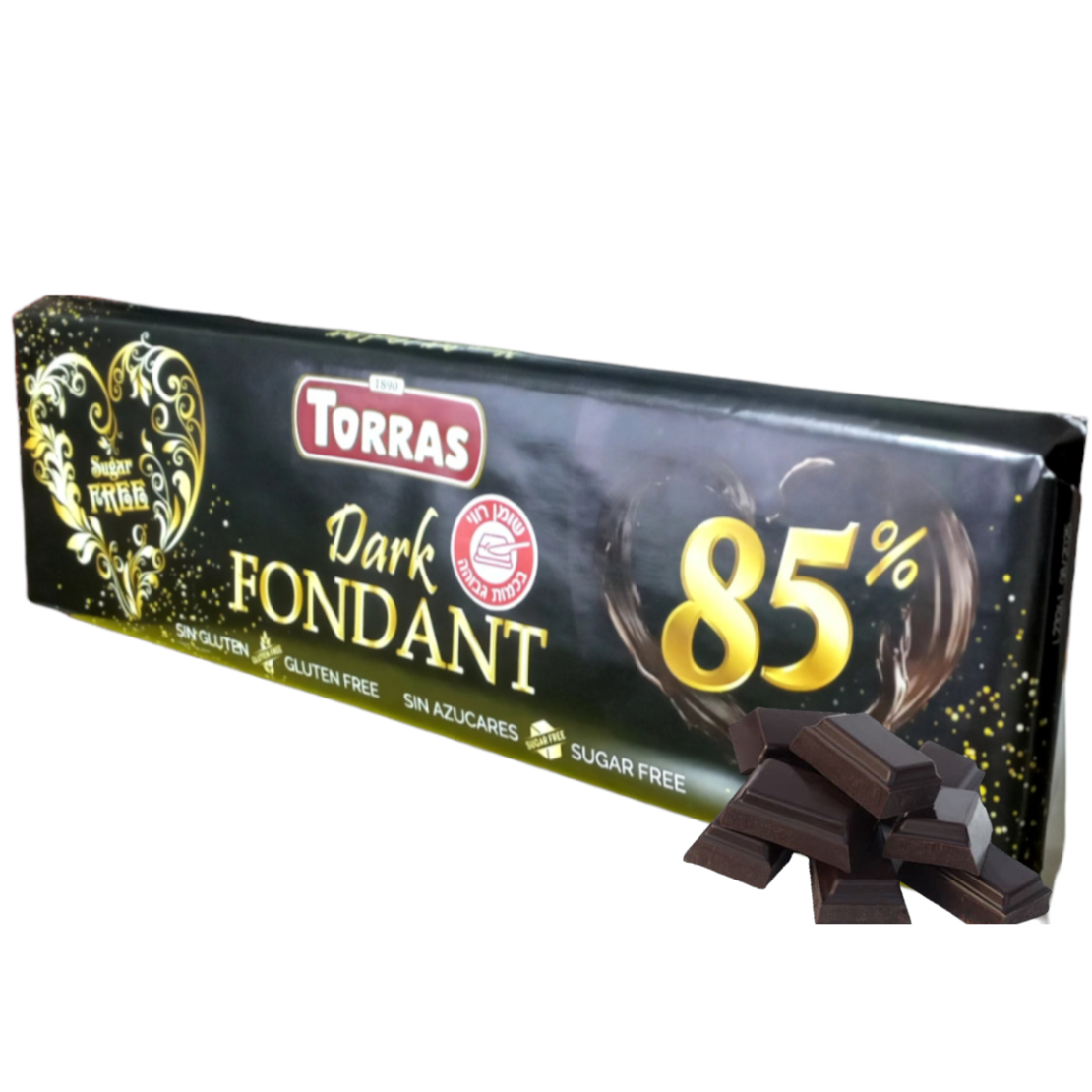 لوح شوكولاتة داكنة 85%