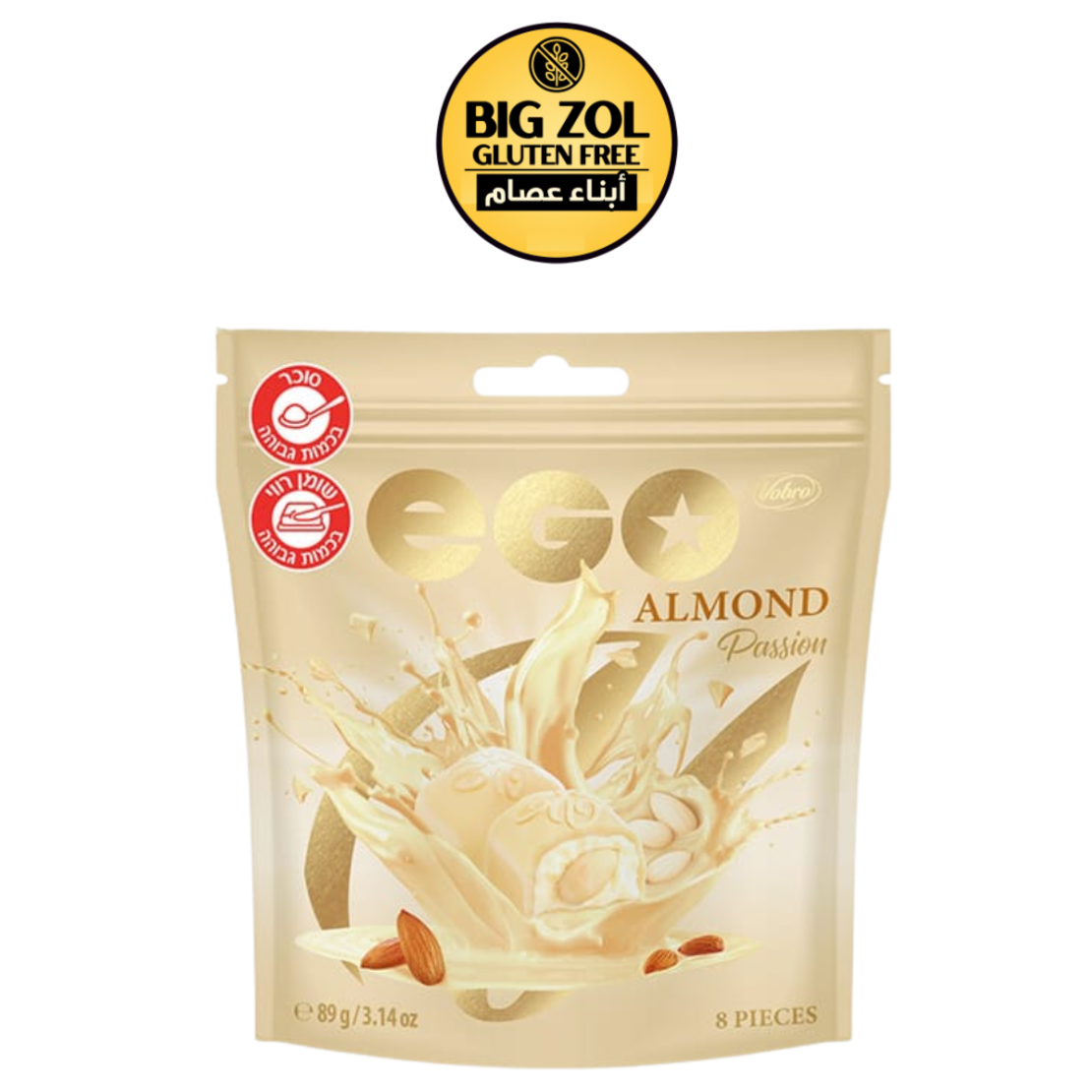 شوكولاتة إيجو باللوز–EGO (8 حبات)