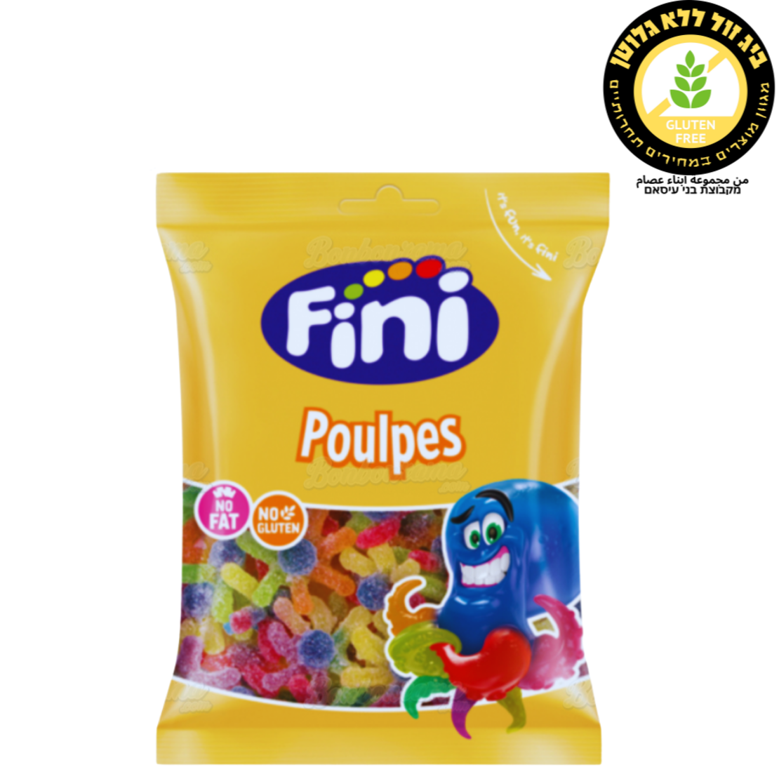 سكاكار جلي حامضه وحلوة بشكل اخطبوط fini