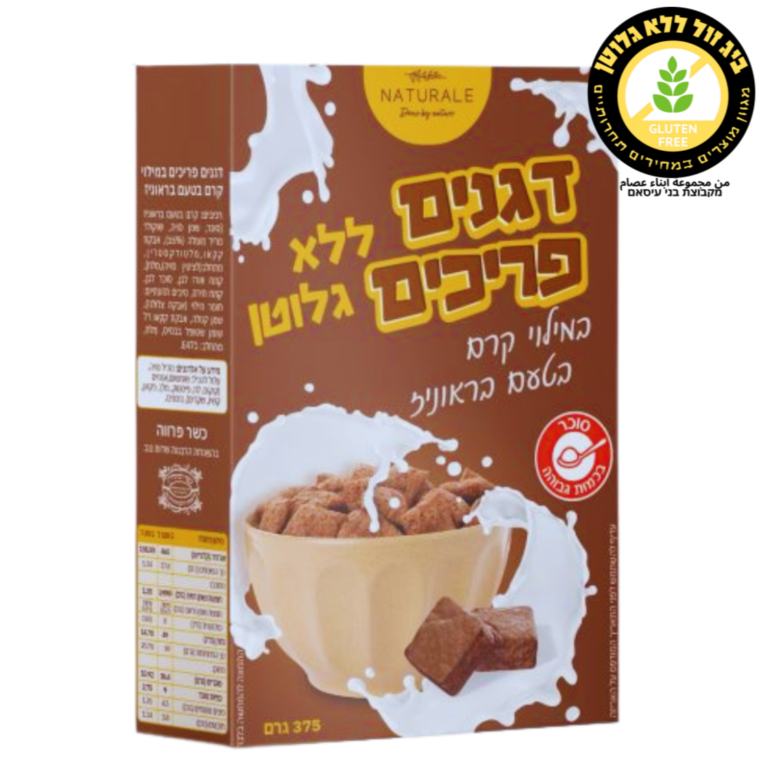 حبوب الصباح محشوة بشوكلاطة البراونز