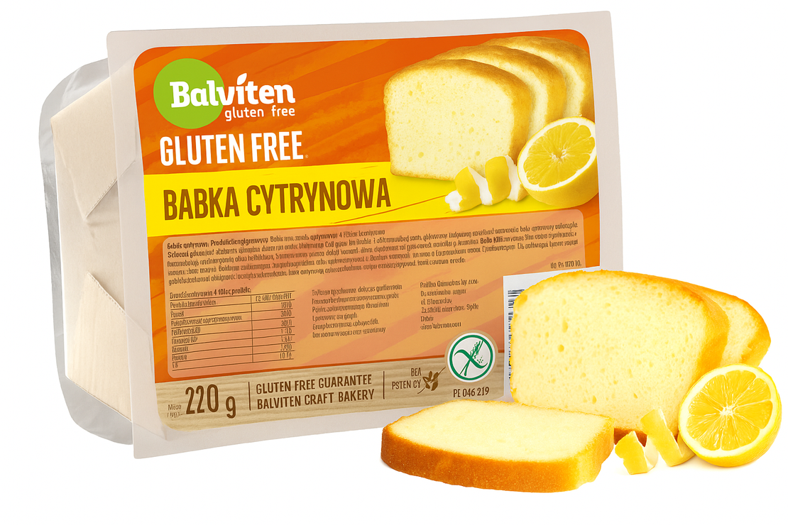 Balviten كعك ليمون