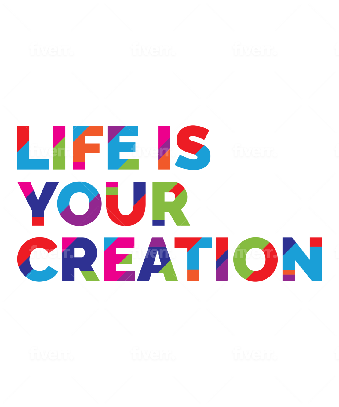 חולצת life is your creation
