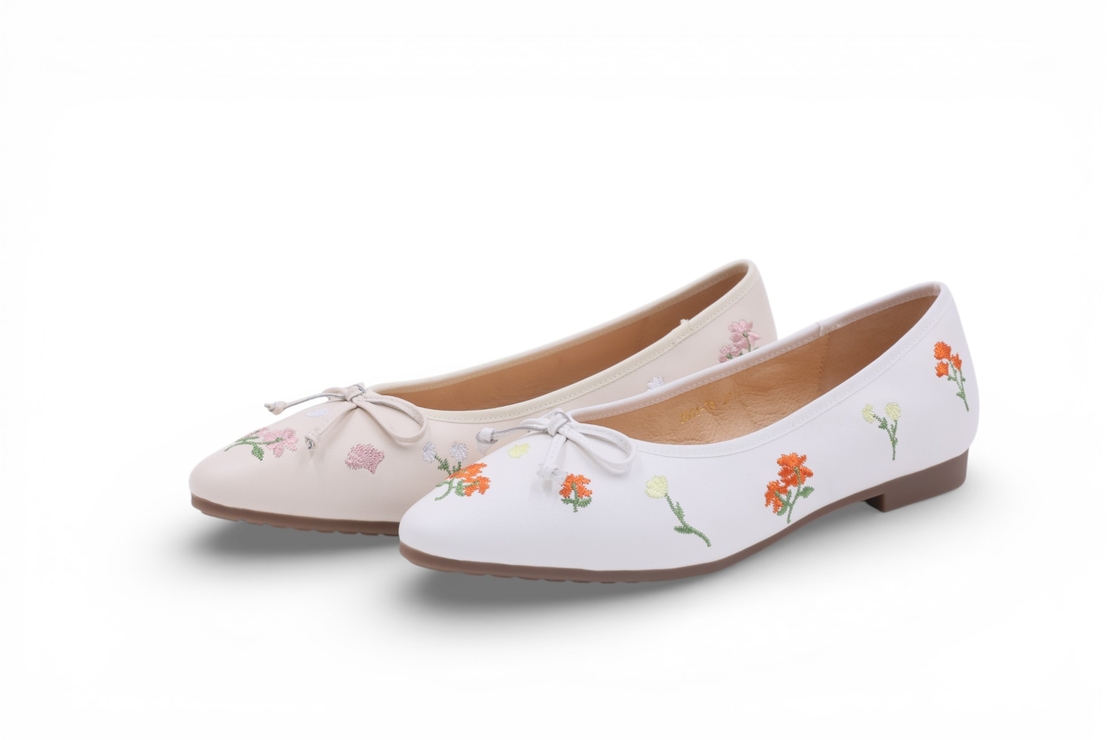 דגם סטלה פרחוני רקום