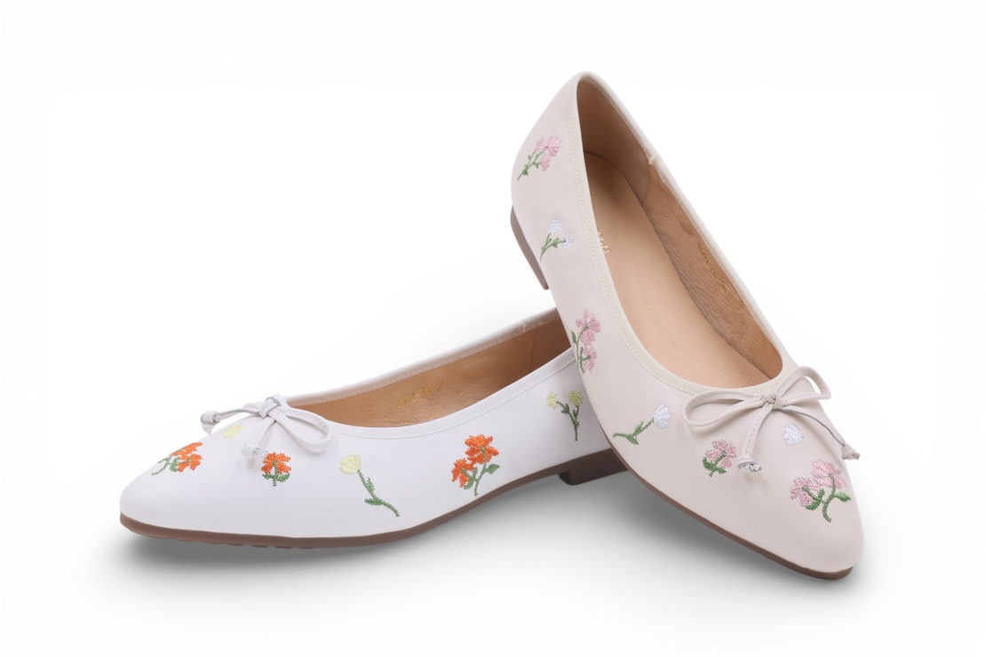 דגם סטלה פרחוני רקום