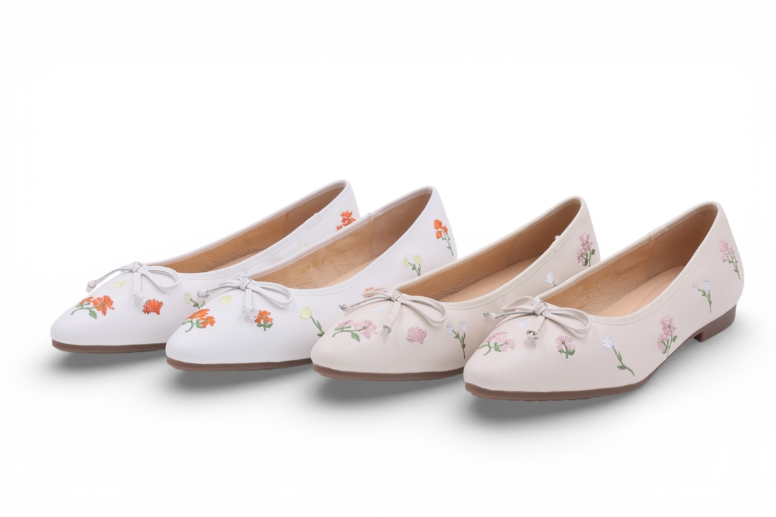 דגם סטלה פרחוני רקום