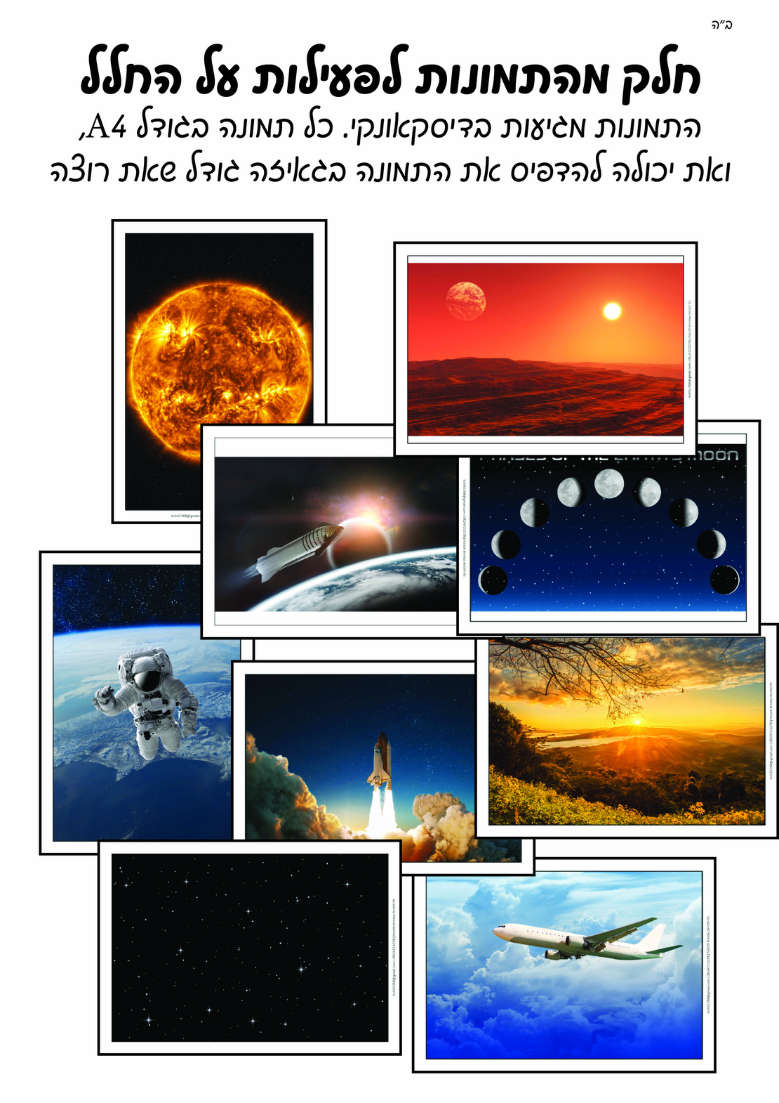 מאגר תמונות לסדרת טבע לכל הסדרה