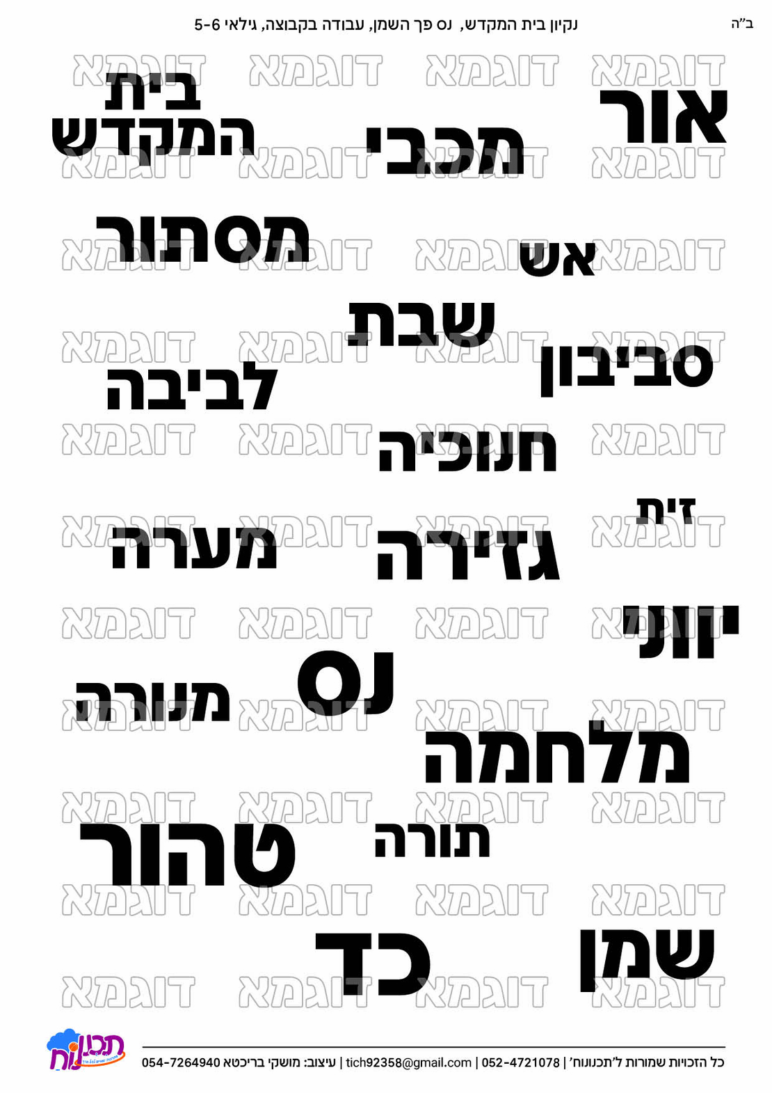 קבצי עזר לתכנונוח חלק 4