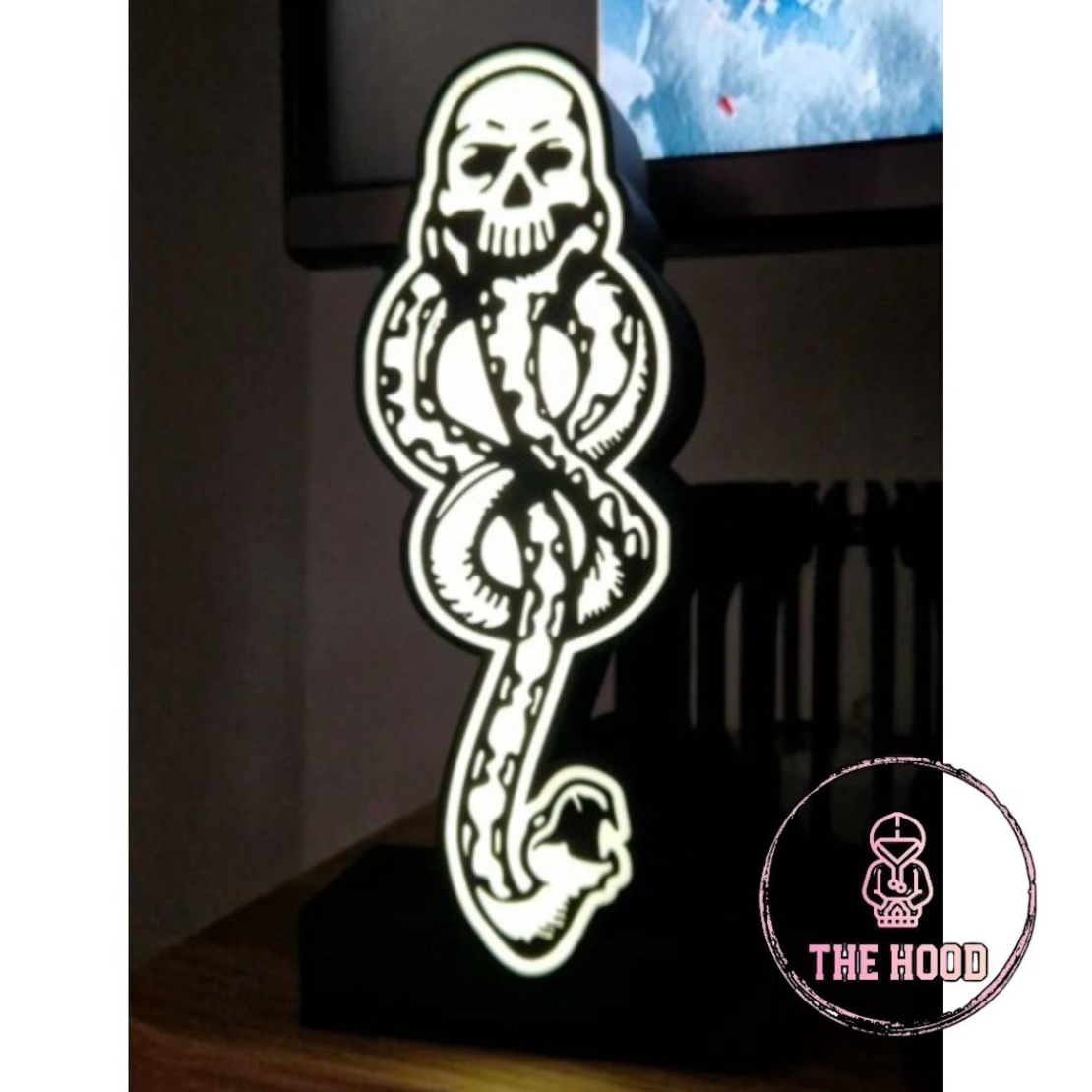 מנורת Lightbox סמל אוכל המוות הארי פוטר