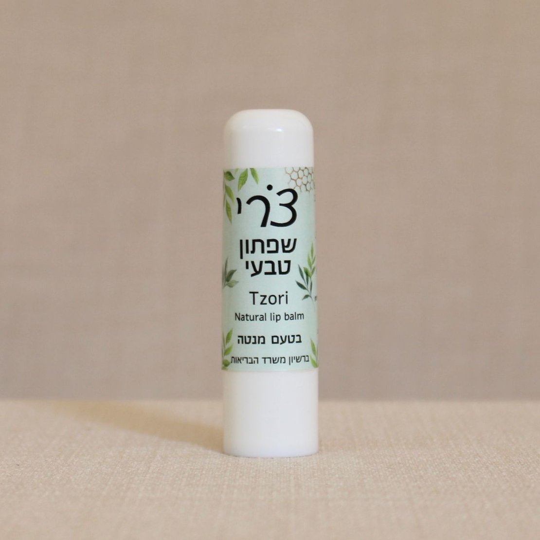 שפתון צרי טבעי בטעם מנטה