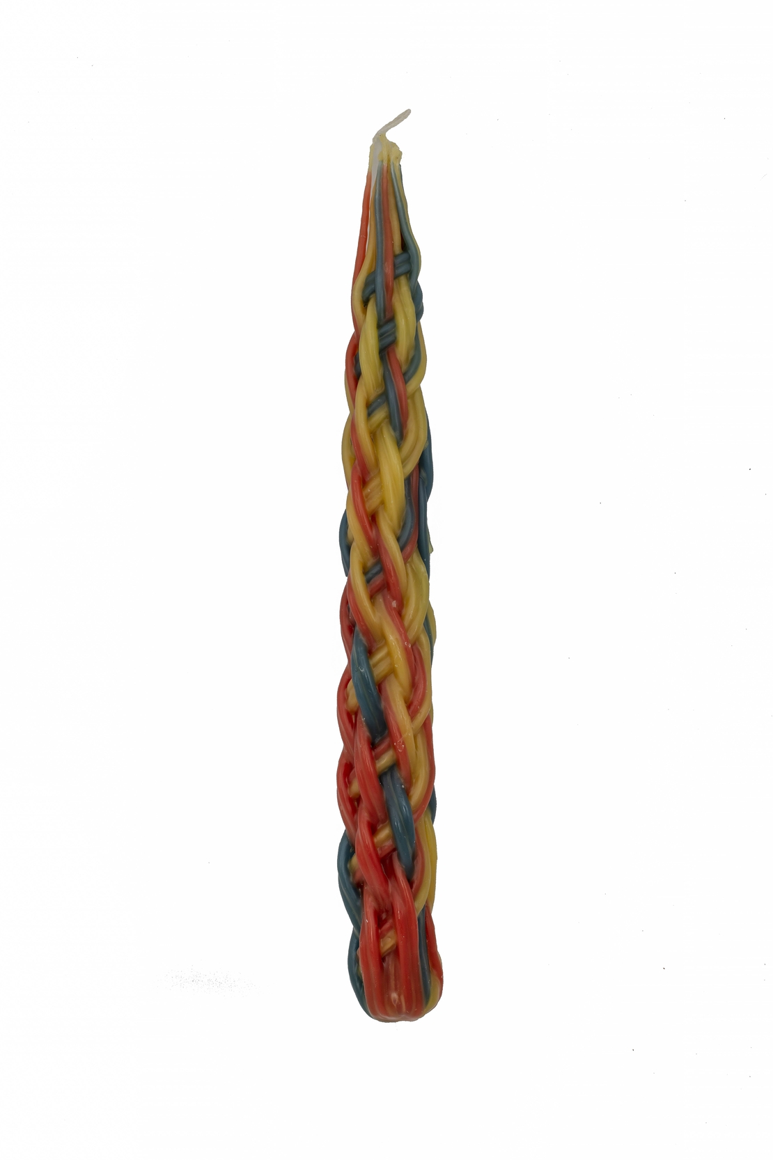 נר הבדלה שעוות דבורים  קלוע מ26 פתילות